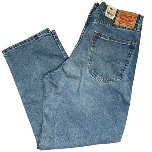 Levi Strauss 550 Relaxed Stretch Denim‎ Blue Jeans 36x29 Men's New